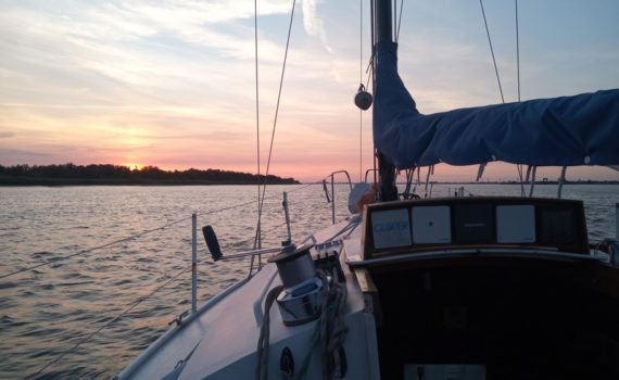 letzten Meilen auf der Elbe